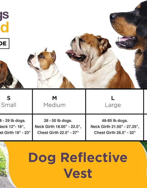 Load image into Gallery viewer, Upgraded Reflective Dog Vest. Hi-Visibility, Fluorescent Blaze Orange Dog Vest Helps Protect Your Best Friend. Safeguard Your PUP from Motorists &amp; Hunting Accidents, on or off Leash by
