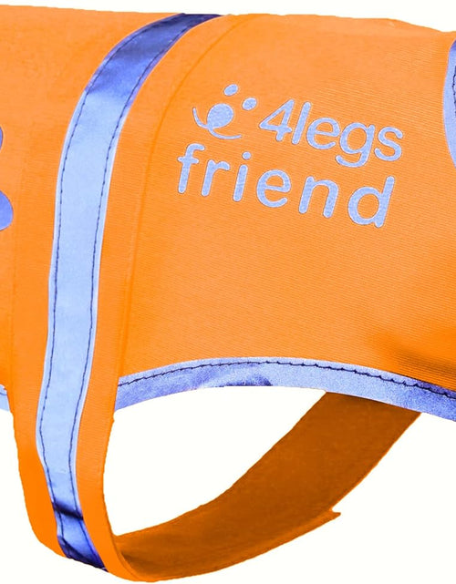Load image into Gallery viewer, Upgraded Reflective Dog Vest. Hi-Visibility, Fluorescent Blaze Orange Dog Vest Helps Protect Your Best Friend. Safeguard Your PUP from Motorists &amp; Hunting Accidents, on or off Leash by

