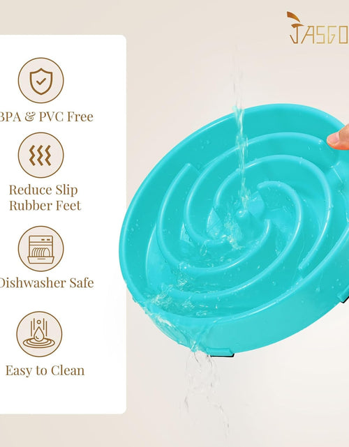 Load image into Gallery viewer, Slow Feeder Dogs Bowl for Large Dogs,Anti-Gulping Pet Slower Food Feeding Bowls Stop Bloat,Preventing Choking Healthy Design Dogs Bowl
