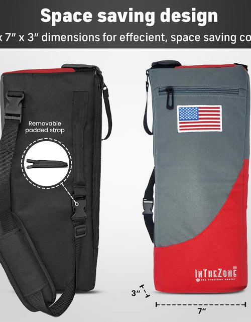 Load image into Gallery viewer, Frostbox Golf Bag Cooler and Ice Pack - Small 6 Pack Golf Beer Cooler - Hidden and Fits Discreetly in Golf Bag - Covert Insulated Golf Cooler Bag Sleeve - Golf Accessories for Men &amp; Christmas Gift
